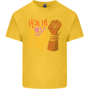 Africa is in My DNA Juneteenth Black Lives Matter Kids T-Shirt Childrens Yellow