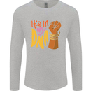 Africa is in My DNA Juneteenth Black Lives Matter Mens Long Sleeve T-Shirt Sports Grey