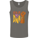 Africa is in My DNA Juneteenth Black Lives Matter Mens Vest Tank Top Charcoal