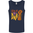 Africa is in My DNA Juneteenth Black Lives Matter Mens Vest Tank Top Navy Blue