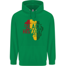 African Black History Month Lives Matter Juneteenth Childrens Kids Hoodie Irish Green