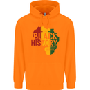 African Black History Month Lives Matter Juneteenth Childrens Kids Hoodie Orange