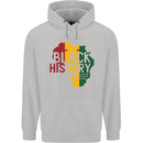 African Black History Month Lives Matter Juneteenth Childrens Kids Hoodie Sports Grey
