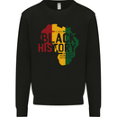 African Black History Month Lives Matter Juneteenth Kids Sweatshirt Jumper Black