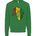 African Black History Month Lives Matter Juneteenth Kids Sweatshirt Jumper Irish Green