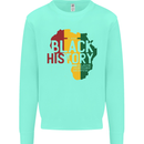 African Black History Month Lives Matter Juneteenth Kids Sweatshirt Jumper Peppermint