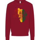 African Black History Month Lives Matter Juneteenth Kids Sweatshirt Jumper Red
