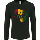 African Black History Month Lives Matter Juneteenth Mens Long Sleeve T-Shirt Black