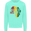 African Black History Month Lives Matter Juneteenth Mens Sweatshirt Jumper Peppermint