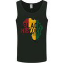 African Black History Month Lives Matter Juneteenth Mens Vest Tank Top Black