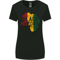 African Black History Month Lives Matter Juneteenth Womens Wider Cut T-Shirt Black