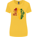 African Black History Month Lives Matter Juneteenth Womens Wider Cut T-Shirt Yellow