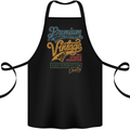 Aged to Perfection 16th Birthday 2007 Cotton Apron 100% Organic Black