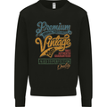 Aged to Perfection 18th Birthday 2005 Mens Sweatshirt Jumper Black