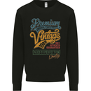 Aged to Perfection 35th Birthday 1988 Mens Sweatshirt Jumper Black