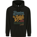 Aged to Perfection 45th Birthday 1978 Mens 80% Cotton Hoodie Black