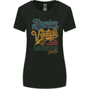 Aged to Perfection 65th Birthday 1958 Womens Wider Cut T-Shirt Black
