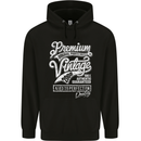 Aged to Perfection Vintage15th Birthday 2008 Mens 80% Cotton Hoodie Black