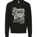 Aged to Perfection Vintage 16th Birthday 2007 Mens Sweatshirt Jumper Black