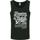 Aged to Perfection Vintage 27th Birthday 1996 Mens Vest Tank Top Black