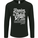 Aged to Perfection Vintage 28th Birthday 1995 Mens Long Sleeve T-Shirt Black