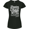 Aged to Perfection Vintage 30th Birthday 1993 Womens Petite Cut T-Shirt Black