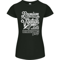 Aged to Perfection Vintage 32nd Birthday 1991 Womens Petite Cut T-Shirt Black