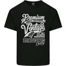 Aged to Perfection Vintage 37th Birthday 1986 Mens Cotton T-Shirt Tee Top Black
