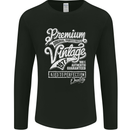 Aged to Perfection Vintage 46th Birthday 1977 Mens Long Sleeve T-Shirt Black
