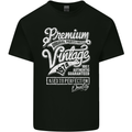 Aged to Perfection Vintage 49th Birthday 1974 Mens Cotton T-Shirt Tee Top Black