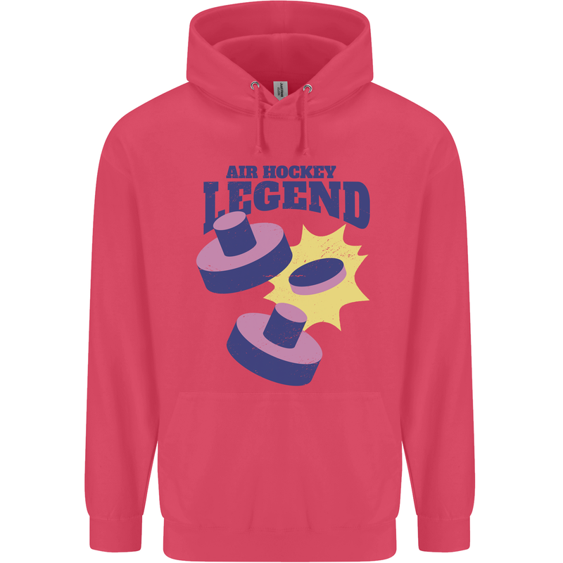 Air Hockey Legend Funny Childrens Kids Hoodie Heliconia