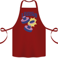 Air Hockey Legend Funny Cotton Apron 100% Organic Maroon