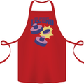 Air Hockey Legend Funny Cotton Apron 100% Organic Red