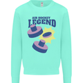 Air Hockey Legend Funny Kids Sweatshirt Jumper Peppermint