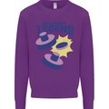 Air Hockey Legend Funny Kids Sweatshirt Jumper Purple