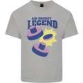 Air Hockey Legend Funny Kids T-Shirt Childrens Sports Grey