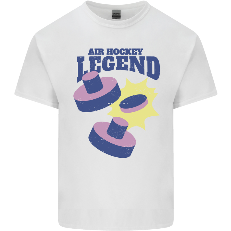 Air Hockey Legend Funny Kids T-Shirt Childrens White