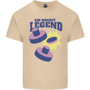 Air Hockey Legend Funny Mens Cotton T-Shirt Tee Top Sand