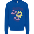 Air Hockey Legend Funny Mens Sweatshirt Jumper Royal Blue
