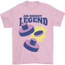 Air Hockey Legend Funny Mens T-Shirt 100% Cotton Light Pink