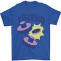 Air Hockey Legend Funny Mens T-Shirt 100% Cotton Royal Blue