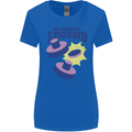 Air Hockey Legend Funny Womens Wider Cut T-Shirt Royal Blue
