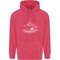 Aircraft Carrier Royal Navy Ship Sailor Childrens Kids Hoodie Heliconia