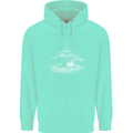 Aircraft Carrier Royal Navy Ship Sailor Childrens Kids Hoodie Peppermint