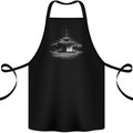 Aircraft Carrier Royal Navy Ship Sailor Cotton Apron 100% Organic Black