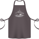 Aircraft Carrier Royal Navy Ship Sailor Cotton Apron 100% Organic Dark Grey