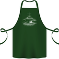 Aircraft Carrier Royal Navy Ship Sailor Cotton Apron 100% Organic Forest Green