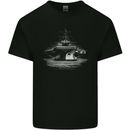 Aircraft Carrier Royal Navy Ship Sailor Mens Cotton T-Shirt Tee Top Black