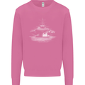 Aircraft Carrier Royal Navy Ship Sailor Mens Sweatshirt Jumper Azalea