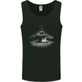 Aircraft Carrier Royal Navy Ship Sailor Mens Vest Tank Top Black